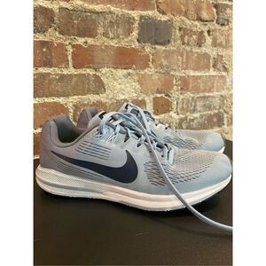 Nike Air Zoom Structure 21 Shoes Womens 8.5 Blue Athletic Sneakers 904701-400
